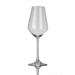 le creuset White wine Glass knoopsschat aalter