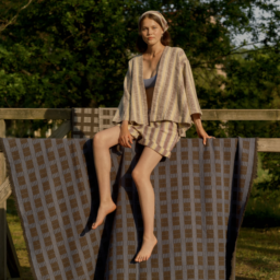 KAAPELITEHDAS short bathrobe